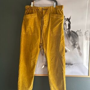 Free People Corduroy Drawstring Pants